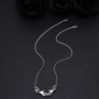 Victorian Mourning Hands Pendant Necklace, Gothic Mourning Jewelry, Y2k Women Fashion Charm Statement Women Gift