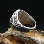 Spiral Ring — 316L Stainless Steel