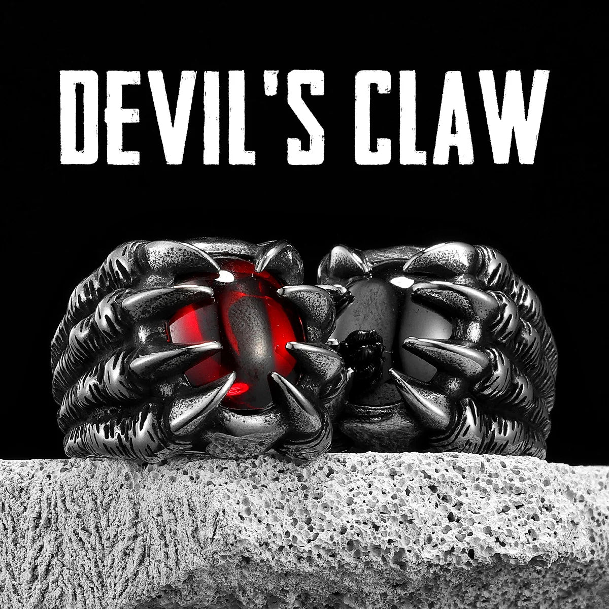 Dragon Claw Ring — Stainless Steel