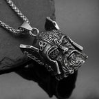 Odin Steel Pendant Motorcycle Retro Viking Nordic