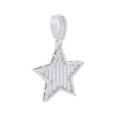Star Silver-Tone Chain