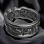 Scorpion Ring for Men — Black-Tone Punk Statement Band