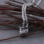 Fashion Hip Hop Heart Necklace Stainless Steel For Men and Women Punk Vintage Biker Pendant Charm Lucky Heart Jewelry