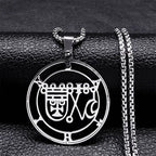 Lilith Demon Seal Necklace — Silver
