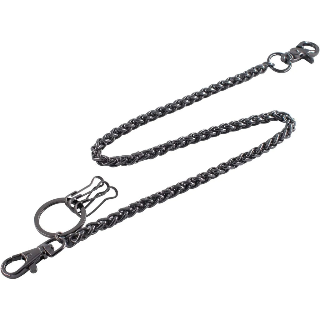 Wallet Chain Men Women Hip Hop Pants Chain Belt Chain KeyChain Pocket Chain Keel Chain for Motorcycle Style Pants Jeans