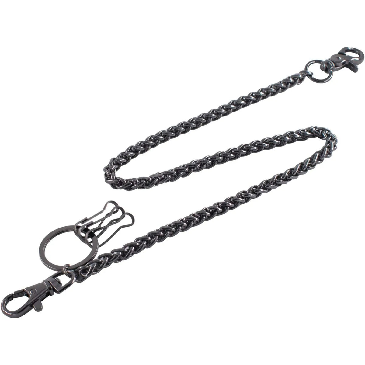 Wallet Chain Men Women Hip Hop Pants Chain Belt Chain KeyChain Pocket Chain Keel Chain for Motorcycle Style Pants Jeans