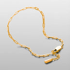 2mm Paperclip Chain Bracelet — Stainless Steel