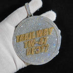 3D Pendant with Custom Design - Unique Personalized Necklace for Men and Women, Multiple Shapes and Symbol, Anniversary
