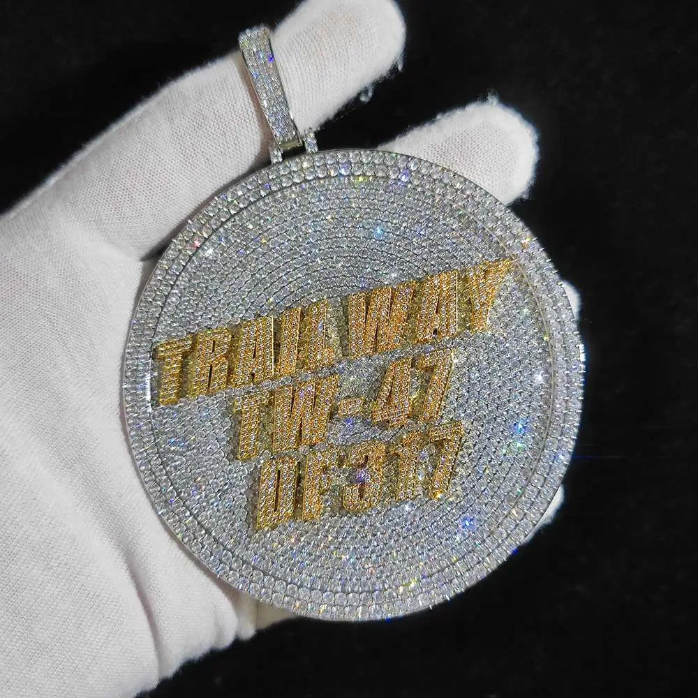 3D Pendant with Custom Design - Unique Personalized Necklace for Men and Women, Multiple Shapes and Symbol, Anniversary