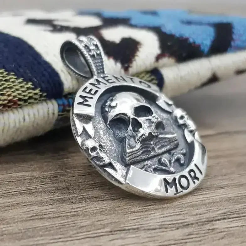 Skull Cross Pendant Necklace