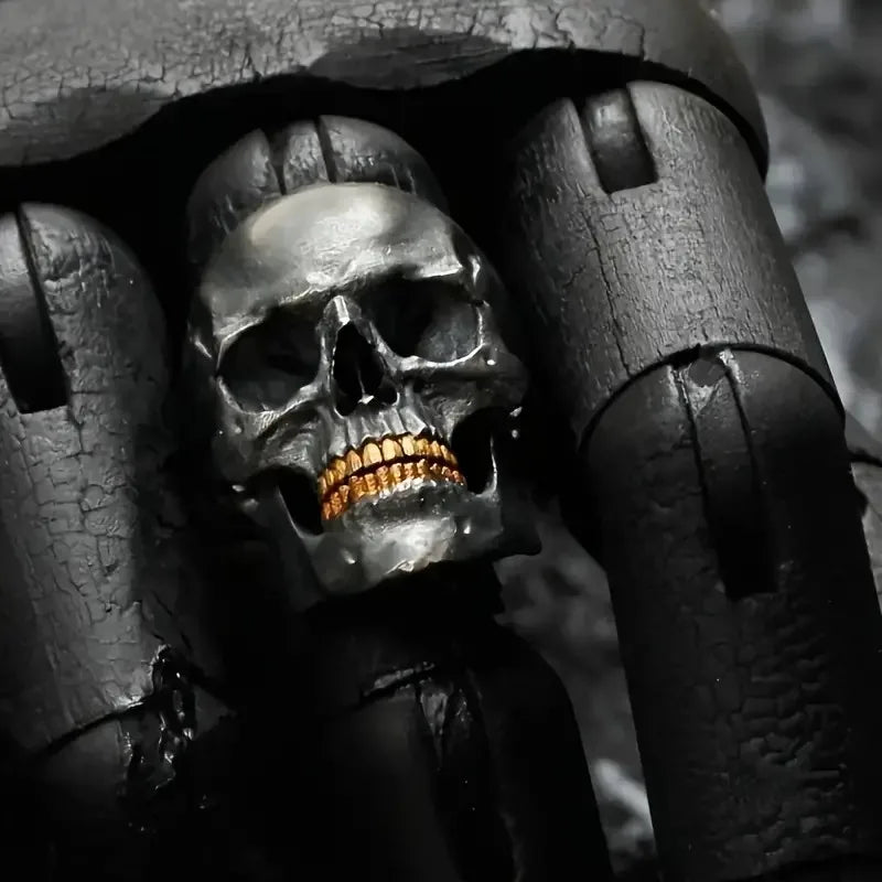 Skull Ring — Stainless Steel Vintage Gothic