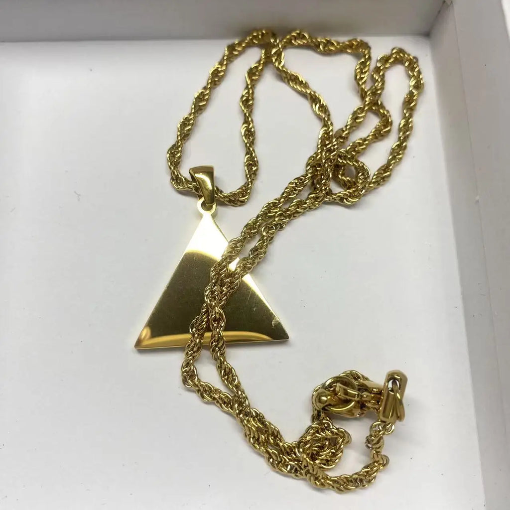 High-quality Stainless Steel Angel and Devil Wings Pendant Necklace, Personalized Design Hip-Hop Men's and Women's Gift Necklace