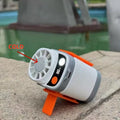 New Portable Waist Fan with USB Charging Long Battery Life and Clamp Design for Outdoor Construction and Summer Use