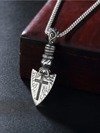 Cross Steel Pendant European American Individuality