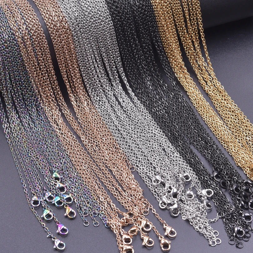 Stainless Steel Chain Necklace — 2.5mm