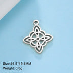 Celtic Stainless Steel Pendant Necklace