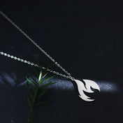 Flame Stainless Steel Necklace