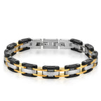 Classic 9MM Width Link Chain Bracelet for Man 316l Stainless Steel Men's Bracelets Jewelry Accessory Birthday Gifts for