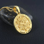 Bible Wisdom Pendant — Stainless Steel