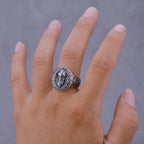 Viking Odin Helmet Celtic Knot Ring — Stainless Steel