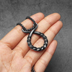 Troll Cross Ancient Amulets Men Necklaces Stainless Steel Pendant Chain Women Punk Fashion Jewelry Accessories Gifts