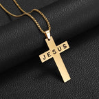 Male Black Plated St Peter's Inverted Cross Pendant Necklace for Men Stainless Steel Choker Crux de Sanctus Petrus