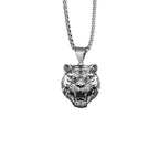 Tiger Steel Pendant European American Dominant