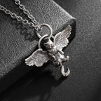 Domineering Ferocious Tiger Head Pendant Stainless Steel Animal Necklace Men's Punk Trend Cool Jewelry Boy Gift