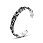 Gothic Eagle Steel Bracelet Punk Animal Feather