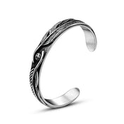 Gothic Eagle Steel Bracelet Punk Animal Feather