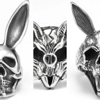 Bat Skull Ring — Stainless Steel