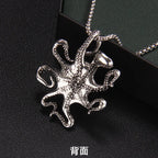 Skull Steel Pendant Octopus Europe America