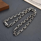 Brass Punk Hiphon rock link Chain Cool Necklace Clavicle Chain Necklace For Women Men Girls Party Jewelry
