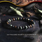 Block Volcanic Lava Stone Bracelet Men Black Classic Matte Obisidian Labradorite Bead Jewelry Women Birthday Gift for