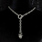 Vintage Heart Organ Necklace,Gothic jewelry,O-shaped,Punk,Hippie,Adjustable,Design Sense,Exaggerated,Choker for Women Man,Trendy