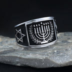 Star of David Ring — 925 Silver