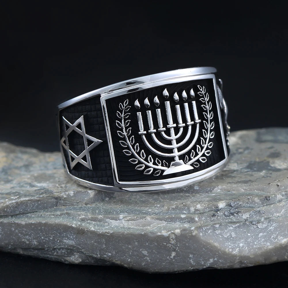 Star of David Ring — 925 Silver