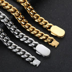 Stainless Steel Cuban Chain Necklace Miami