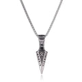 Viking Arrow Pendant Necklace