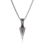 Viking Arrow Pendant Necklace