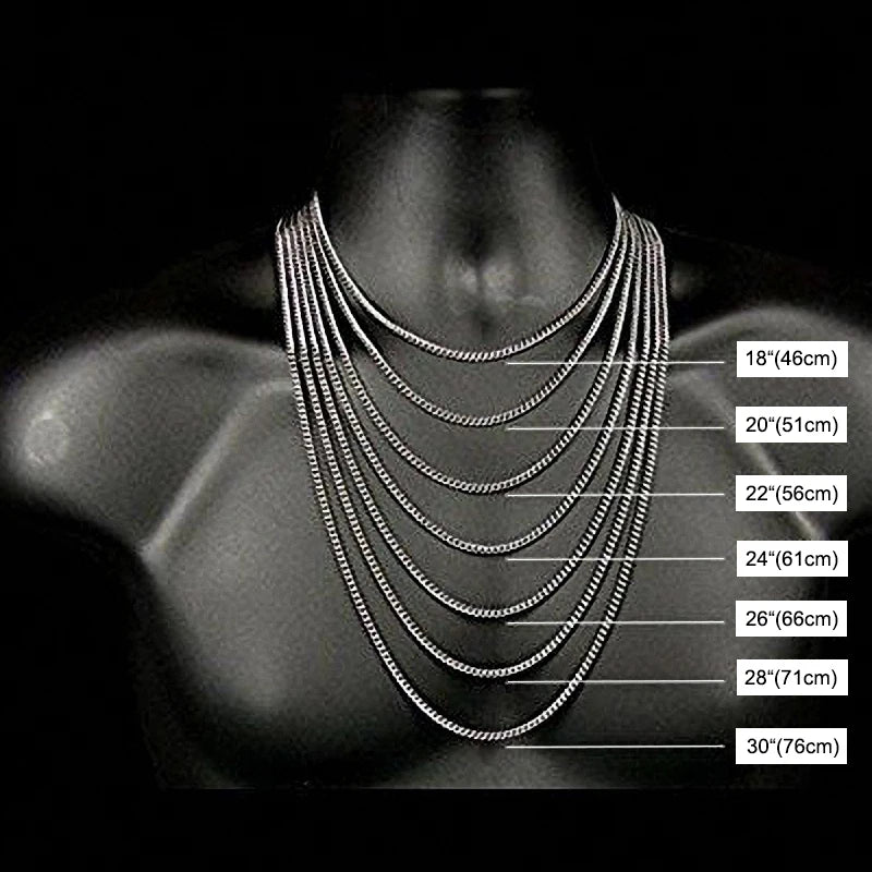 Vnox 3-8mm Figaro Chain for Men Women, Stainless Steel Cuban Link Chain,Gold Color Solid Metal Choker,Simple Basic