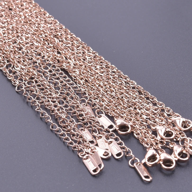 Stainless Steel Chain Necklace — 2.5mm