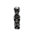 Gothic Skull Pendant Necklace — Stainless Steel