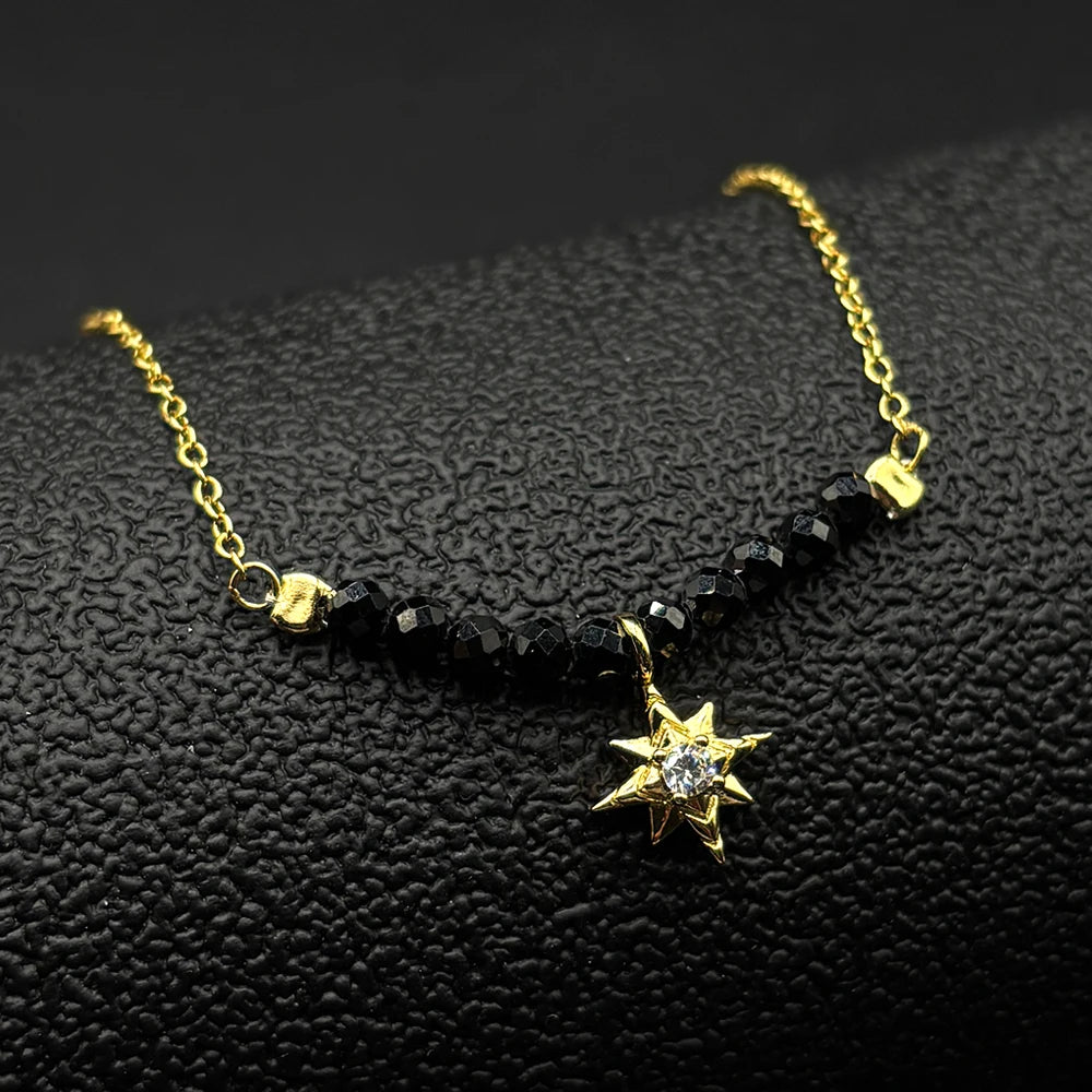 925 Silver Starburst Pendant — Silver