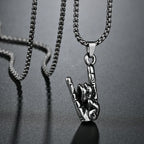 Punk Bull Buffalo Skull Pendant Necklace For Cool Men Women Stainless Steel Long Chain Necklace Party Gift Hip Hop Jewelry