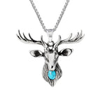 Viking Anchor Pendant Necklace — Stainless Steel
