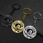 Key Steel Pendant Bicycle Sports Bikers Hollow