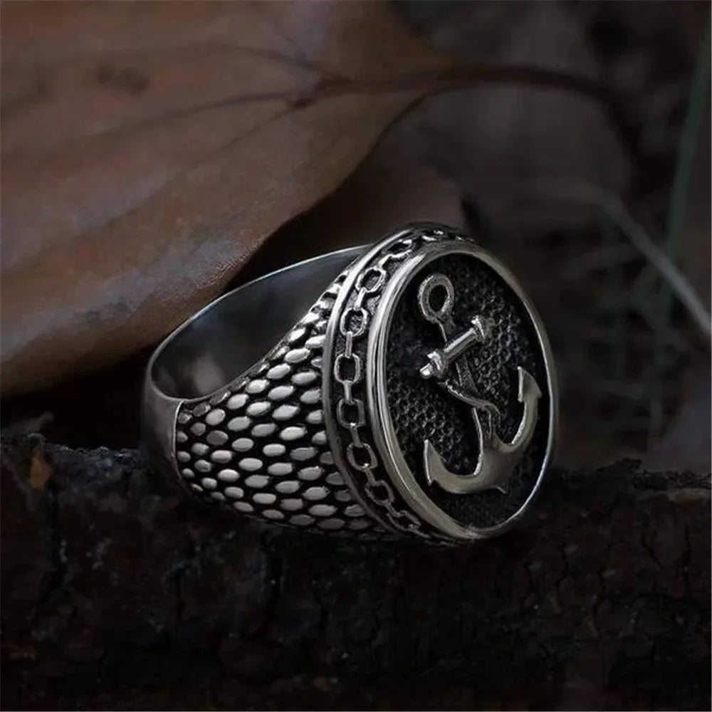 2024 Popular European and American Domineering Skull Men's Rings Personalized Punk Trend Hip-hop Rock Men's Rings