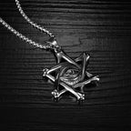 Steel Pendant Chaoren Chaopai Street Six Stars