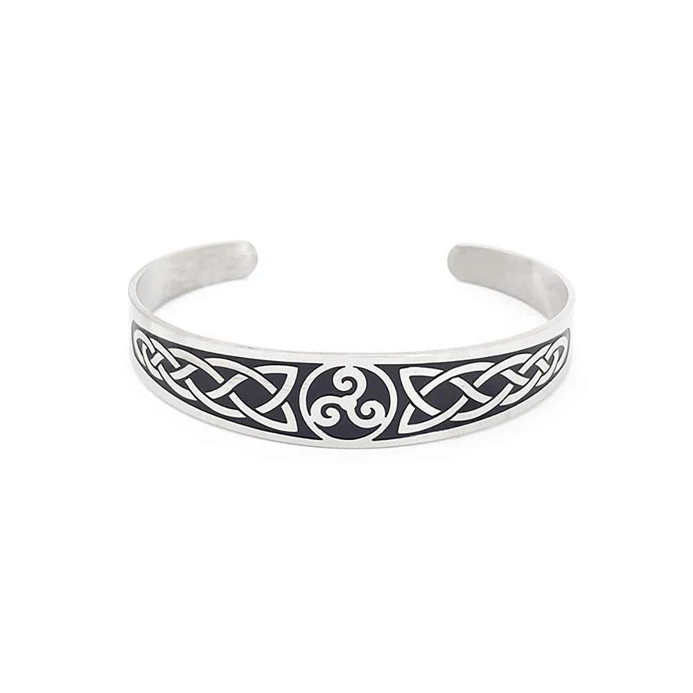Valknut Celtic Bracelet — 316L Stainless Steel